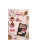 Black Girls Read Sticker Pack (6 Die-Cut Stickers) 💕