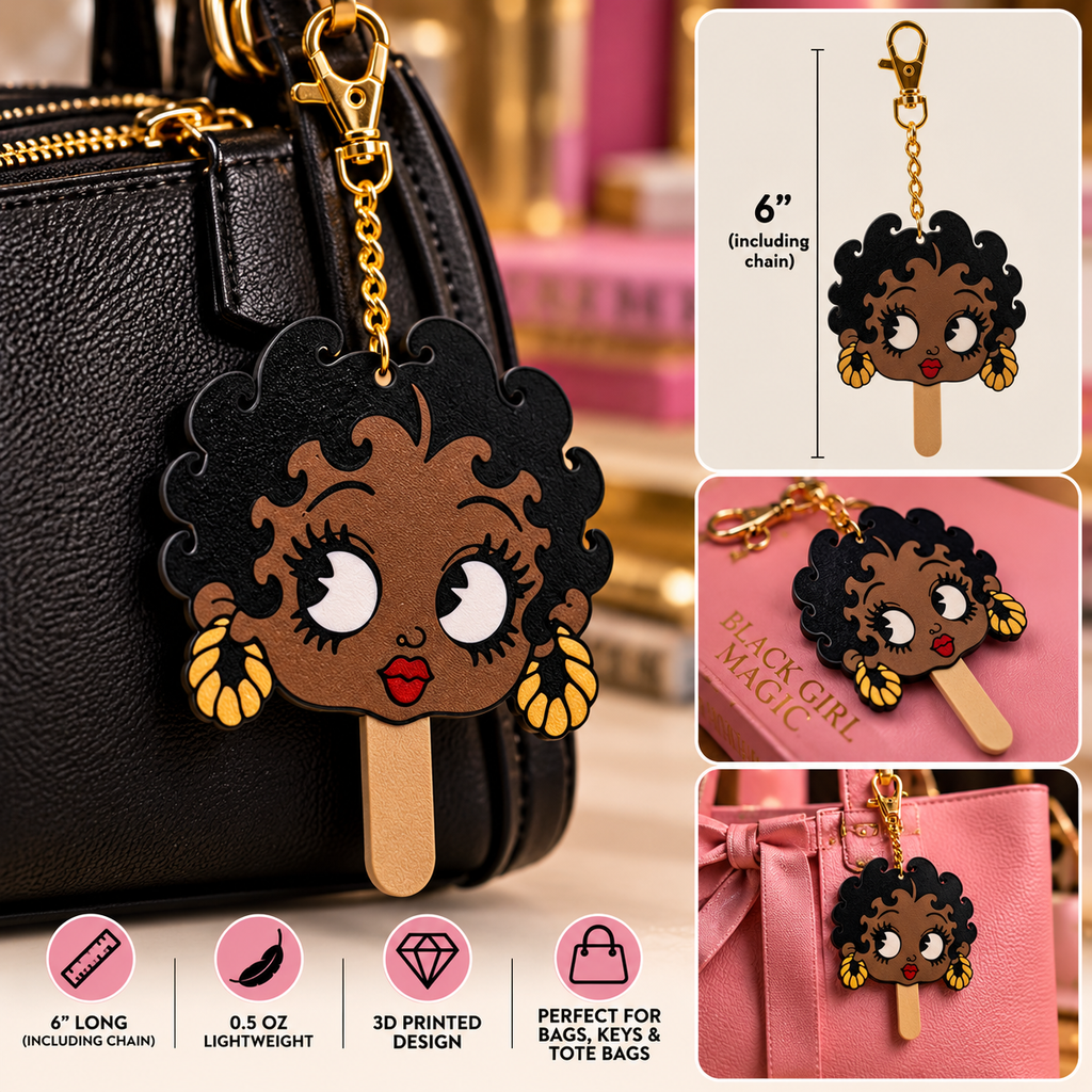 Sweet Sass Popsicle Keychain & Bag Charm
