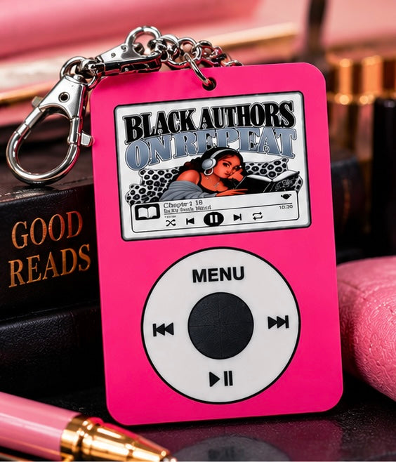 Retro Bookish iPod Player Bag Charm