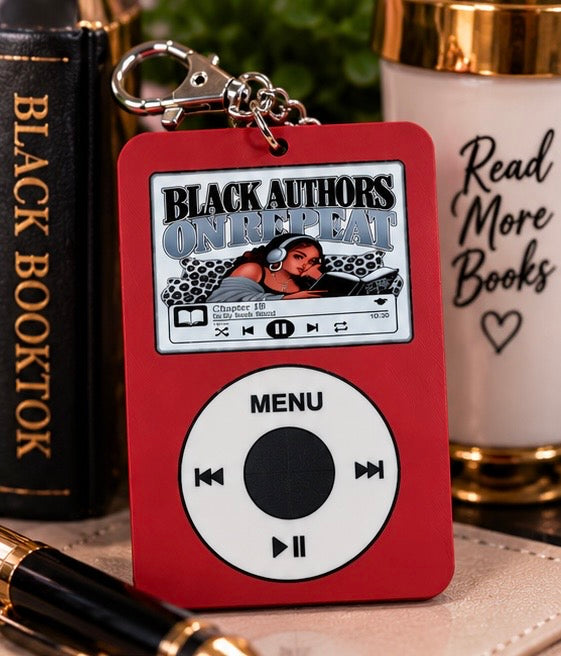 Retro Bookish iPod Player Bag Charm