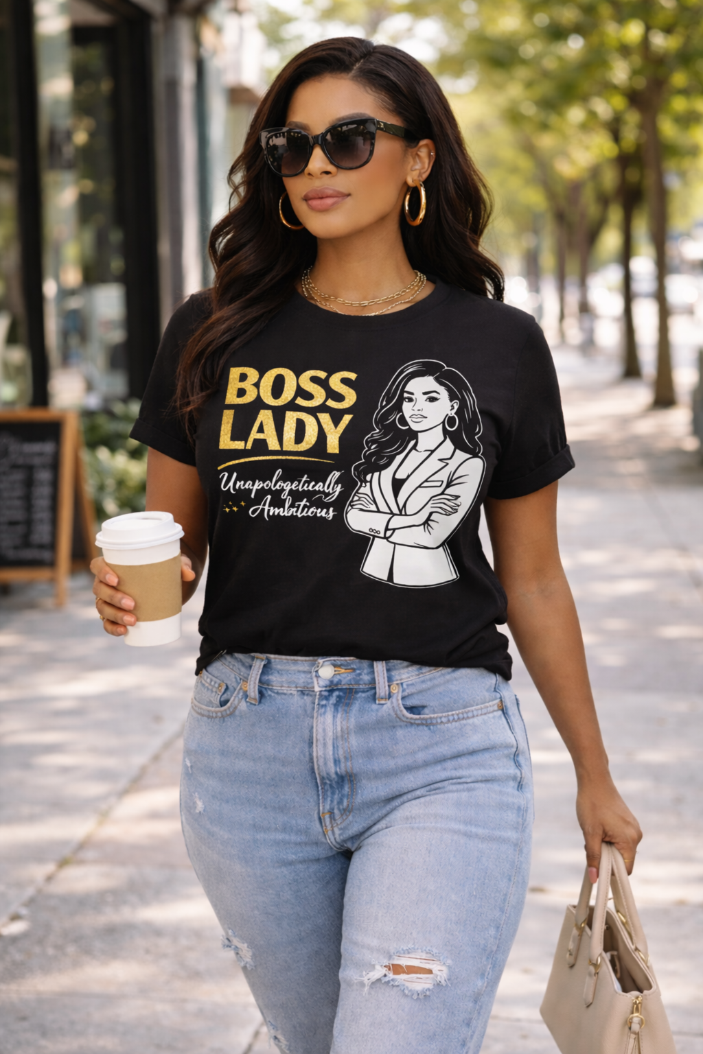 Boss Lady Tee – Unapologetically Ambitious