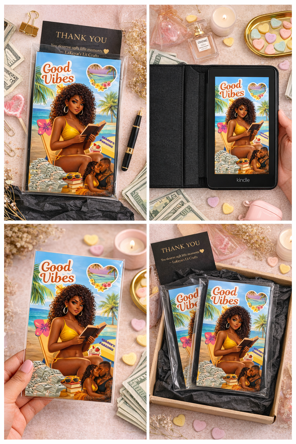 Good Vibes Only 💛 | Kindle Insert (Beach Edition)