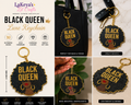 Black Queen Luxe Keychain