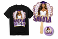 The Fan Favorite Duo — Custom Graduation Fan + Button