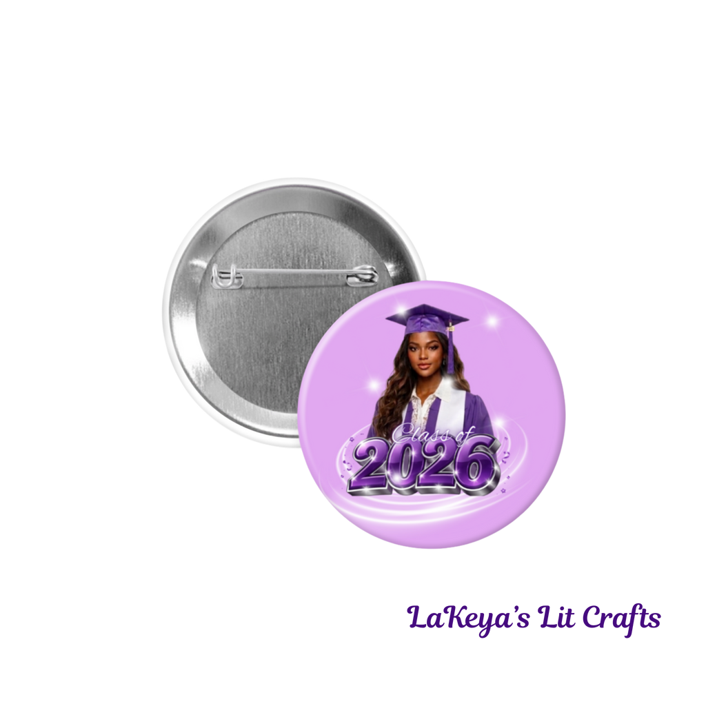 Royalty Era Fan + Button Duo — Custom Print & Ship