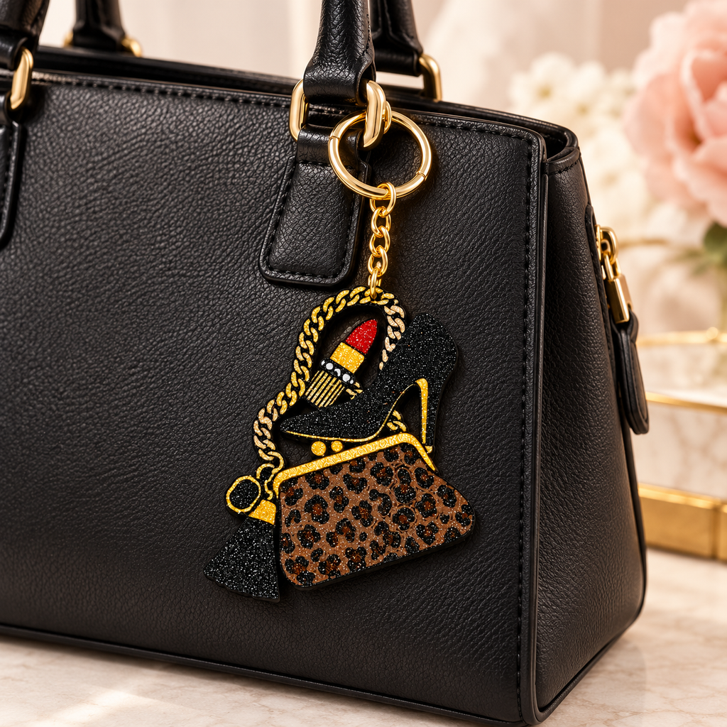 Booked in Luxury 3D Keychain