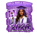 Royalty Era Graduation Shirt — Custom Print & Ship