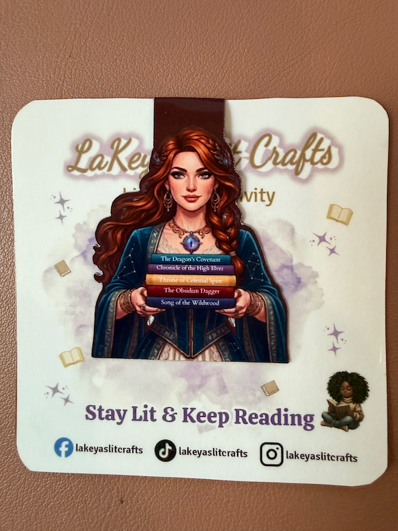 Bookish Babe Magnetic Bookmark – Song of the Wildwood