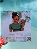 Cool Girl Reader Magnetic Bookmark (Main Character Collection)