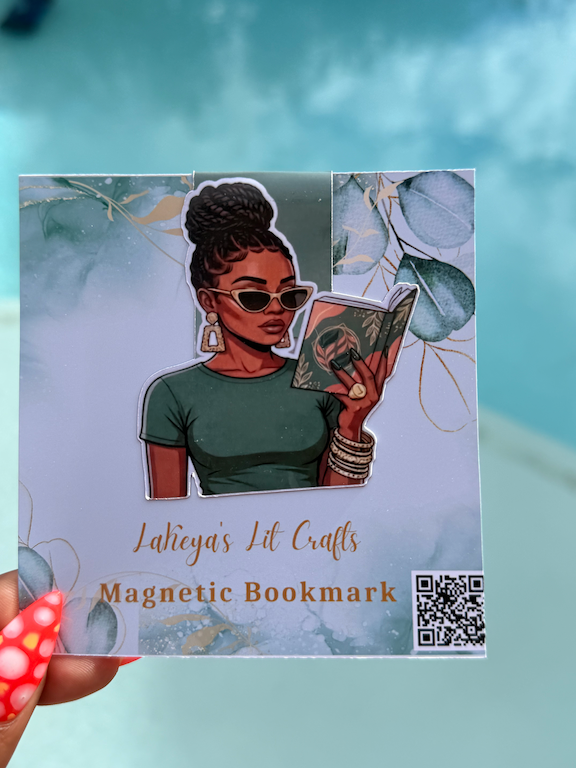 Cool Girl Reader Magnetic Bookmark (Main Character Collection)