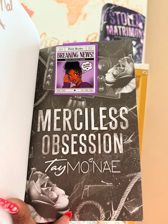 Daily Reader Bookmark – One More Chapter Edition 💜