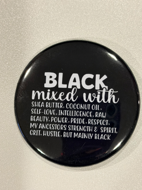 Black Mixed With Button 👏🏽