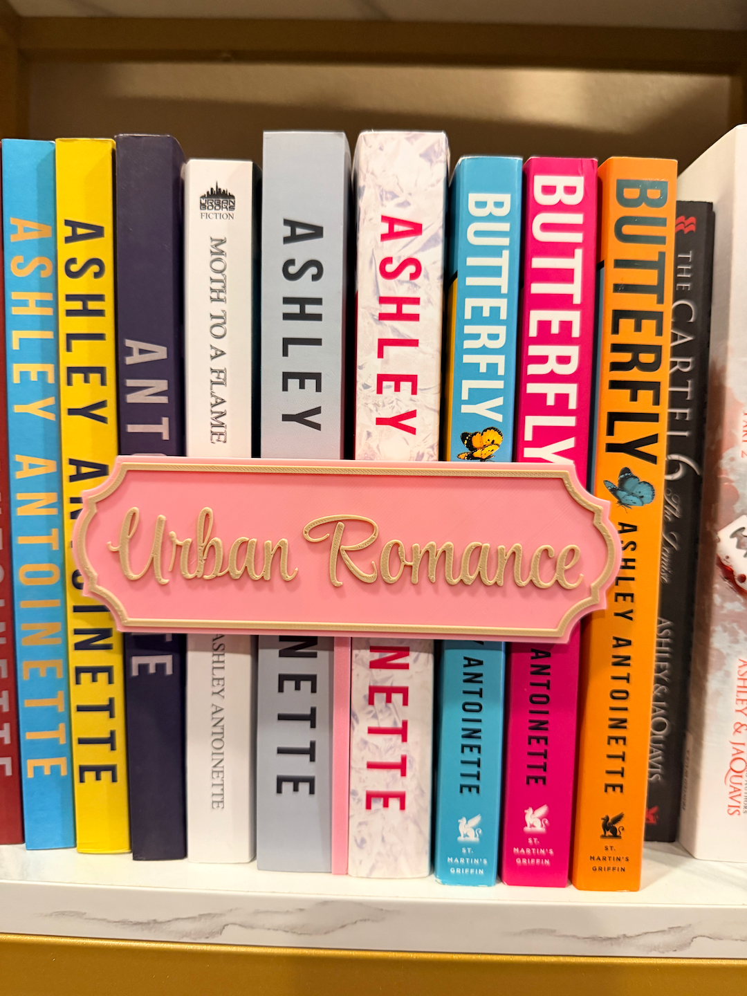 3D Printed Shelf Sign / Book Divider 📚✨