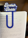 Bookish Baddie Paperclip Bookmark ✨📚 | 3D Printed Oversized Clip