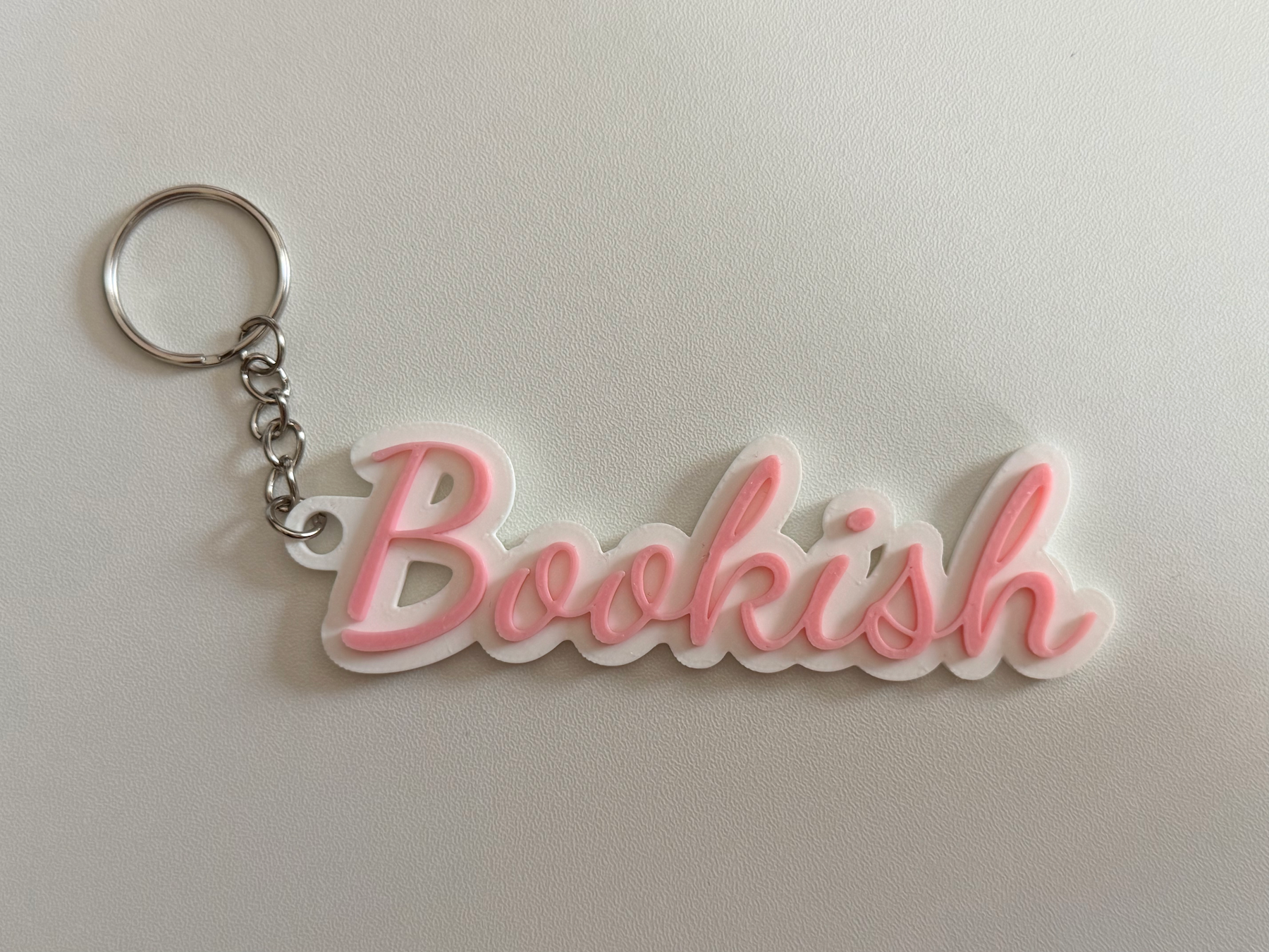 Bookish Keychain ✨📚 | 3D Printed BookTok Keychain | Reader Gift Accessory