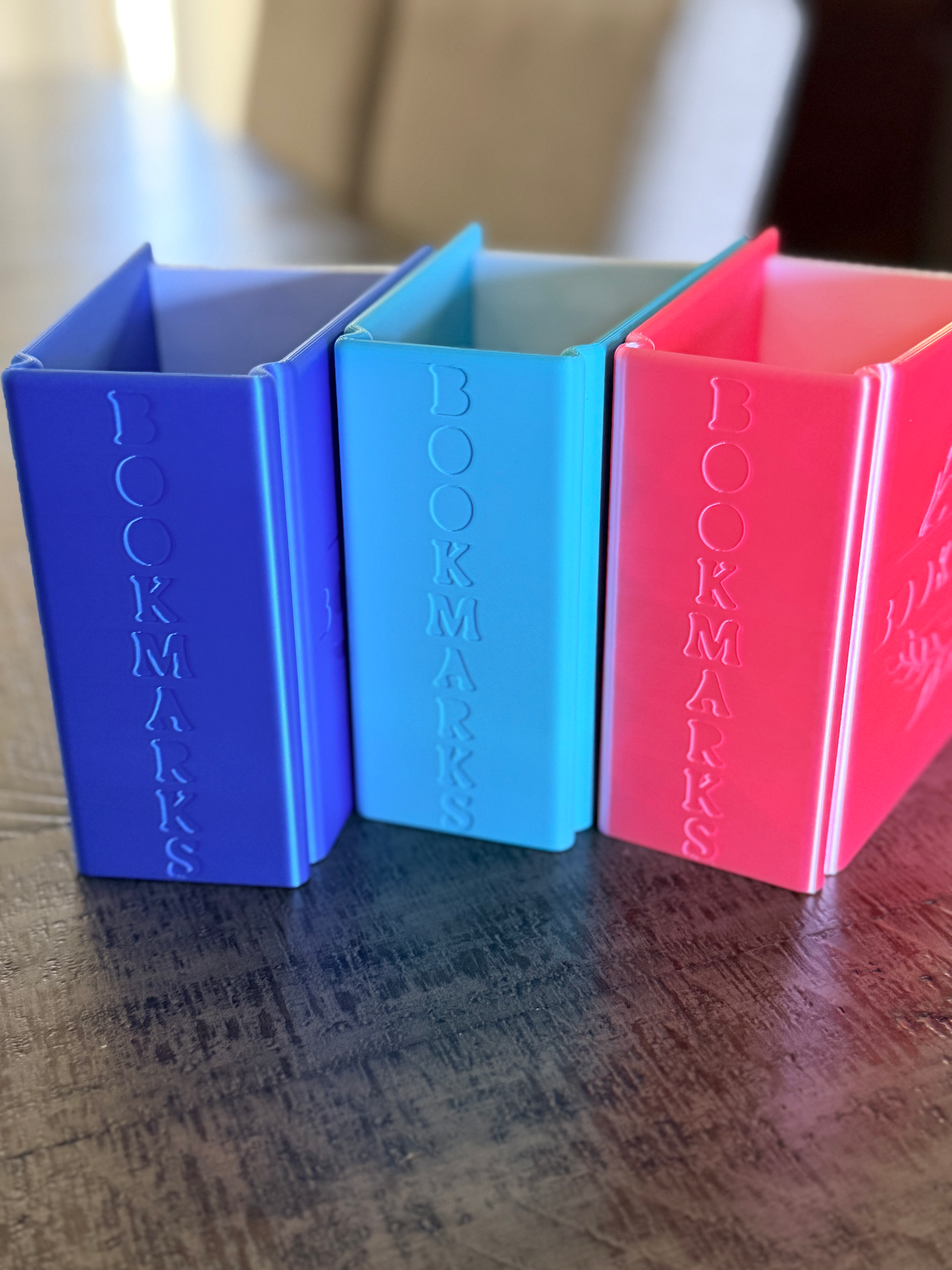 3D Printed Bookmark Holder | Book-Shaped Organizer