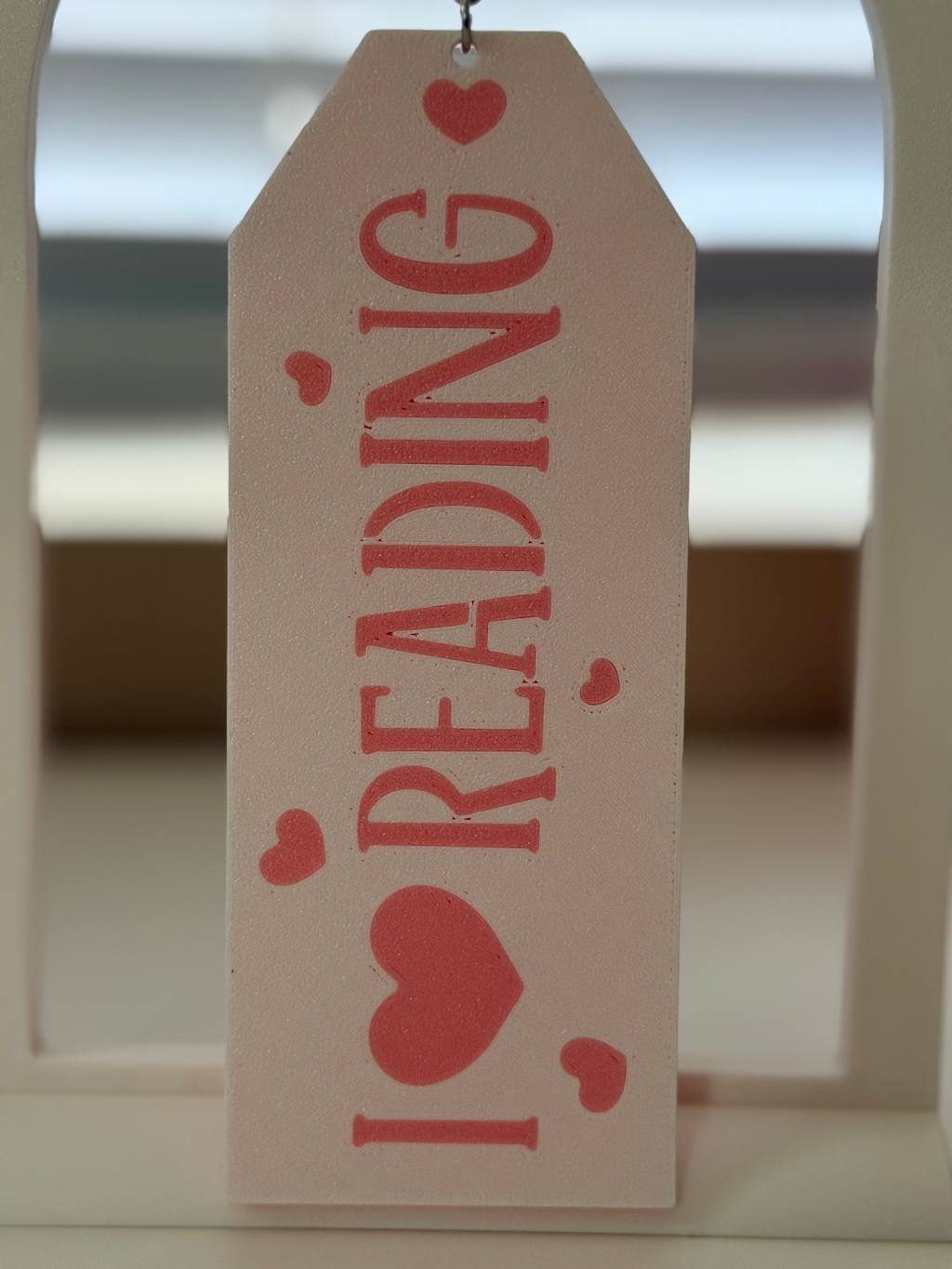 I Love Reading 3D Bag Charm