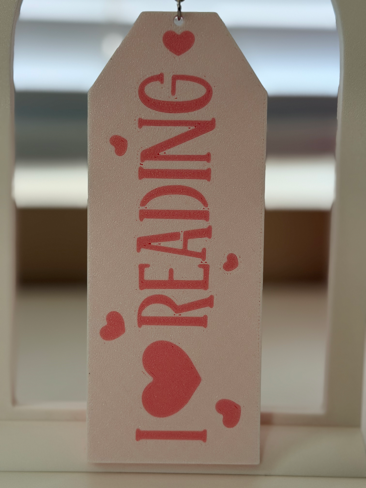 I Love Reading 3D Bag Charm