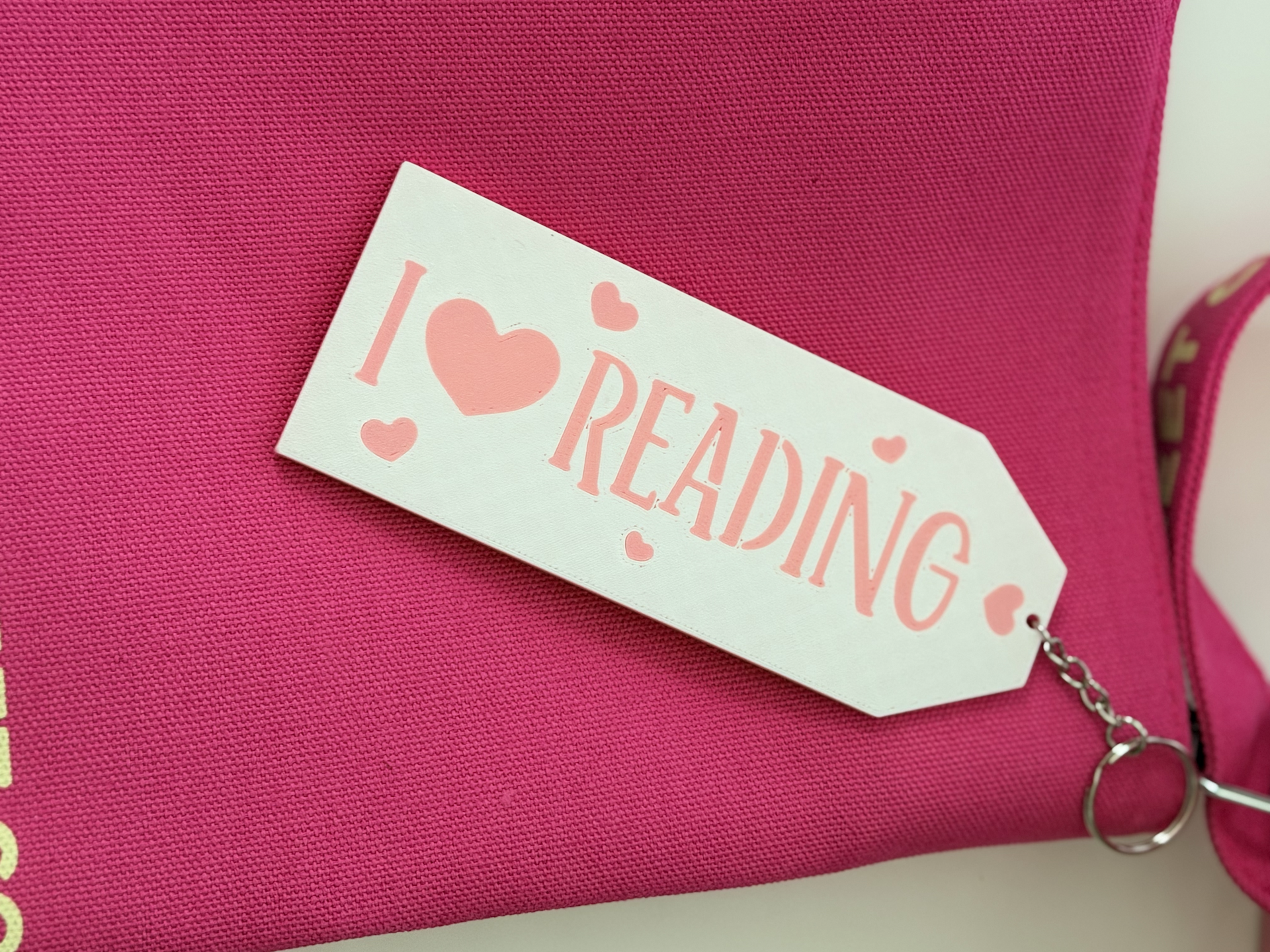 I Love Reading 3D Bag Charm