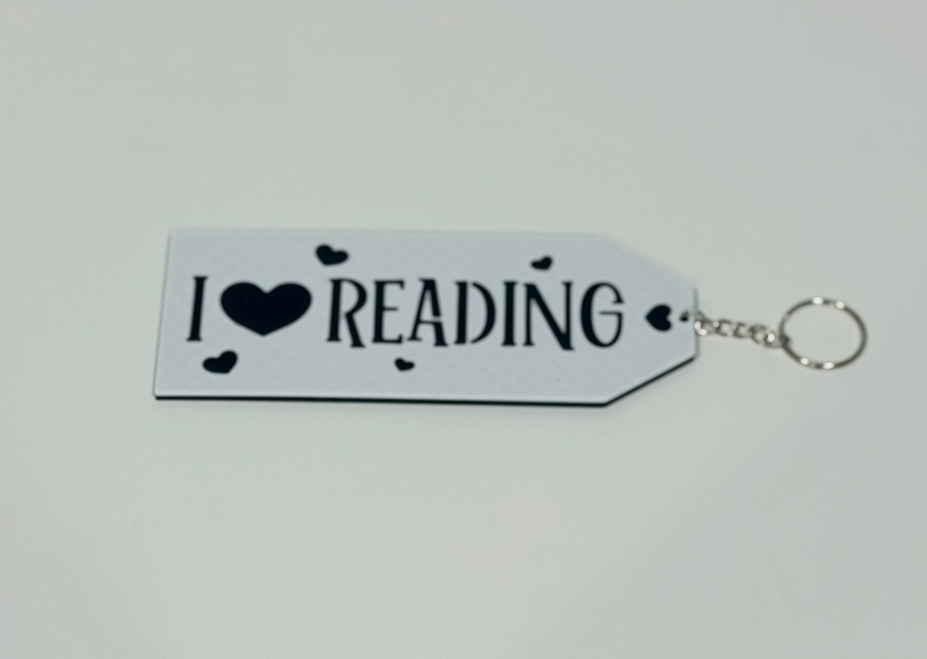 I Love Reading 3D Bag Charm