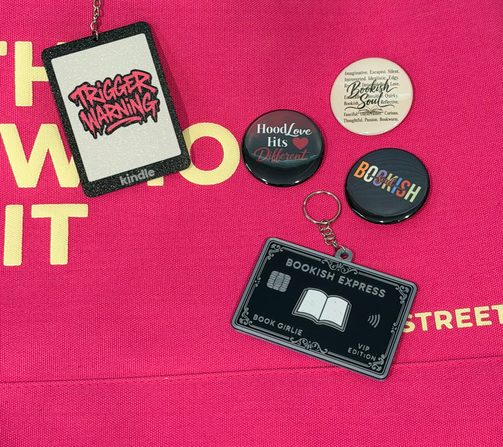 Bookish Soul Button 2.25"