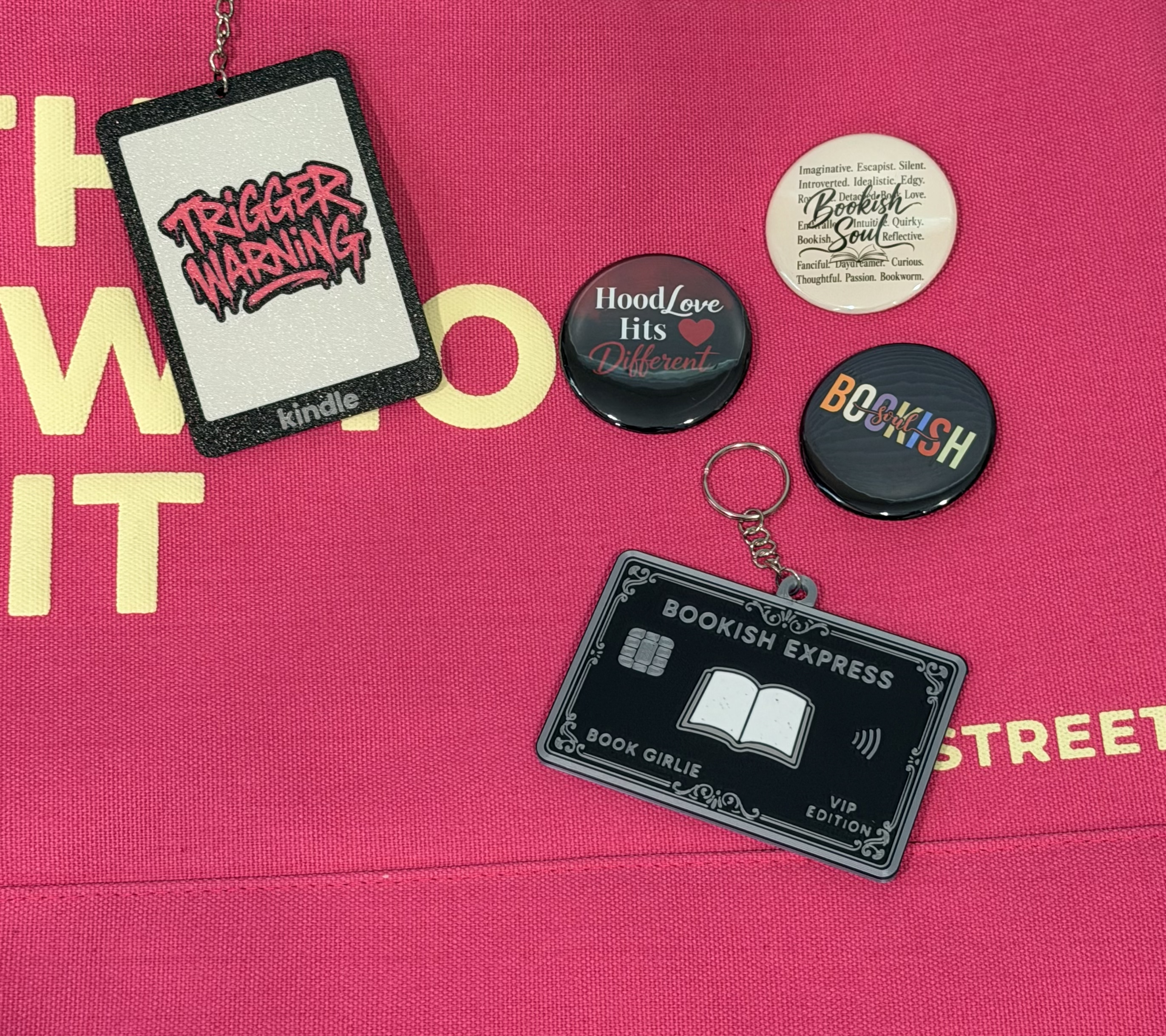 Bookish Express VIP Edition Bag Charm