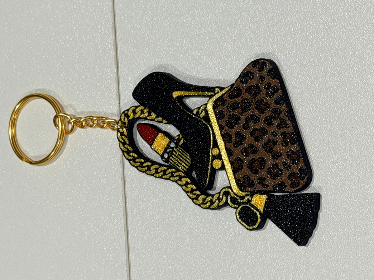 Booked in Luxury 3D Keychain