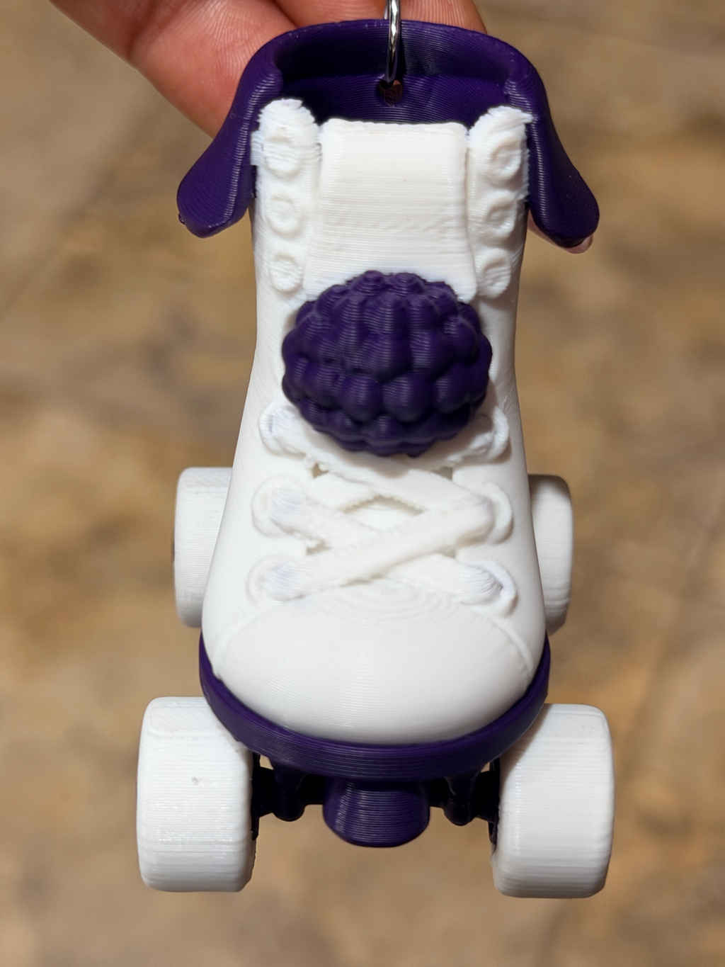 Roller Skate Keychain & Bag Charm