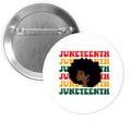 Juneteenth Lady Button