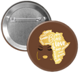 Black Love Africa Button