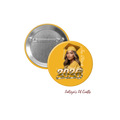 Gold & Black Graduation Button — Single