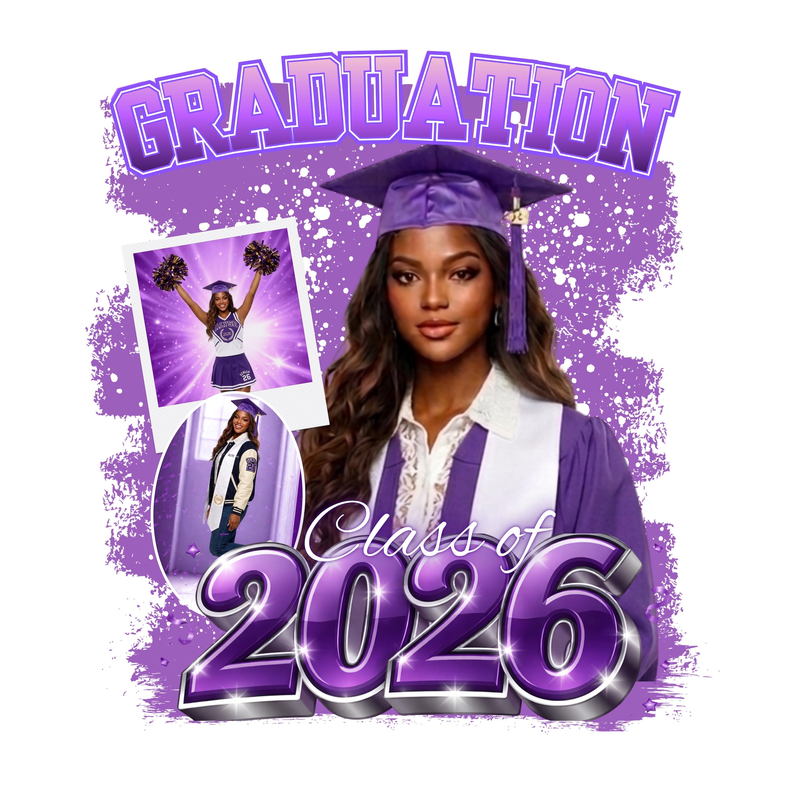 Royalty Era Fit & Fan Combo — Custom Print & Ship