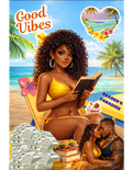 Good Vibes Only 💛 | Kindle Insert (Beach Edition)
