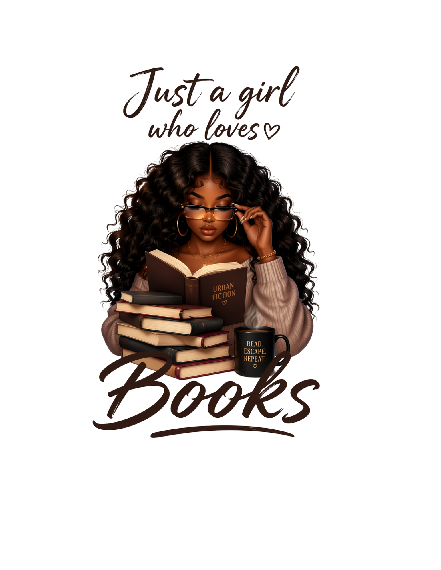 Just a Girl Who Loves Books Tee 💕 | Bookish Girl Shirt